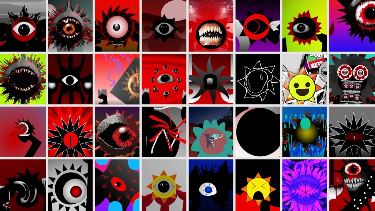 Incredibox Sprunki Mr. sun in all stages and mods Part 22 | Pixel_sprunki