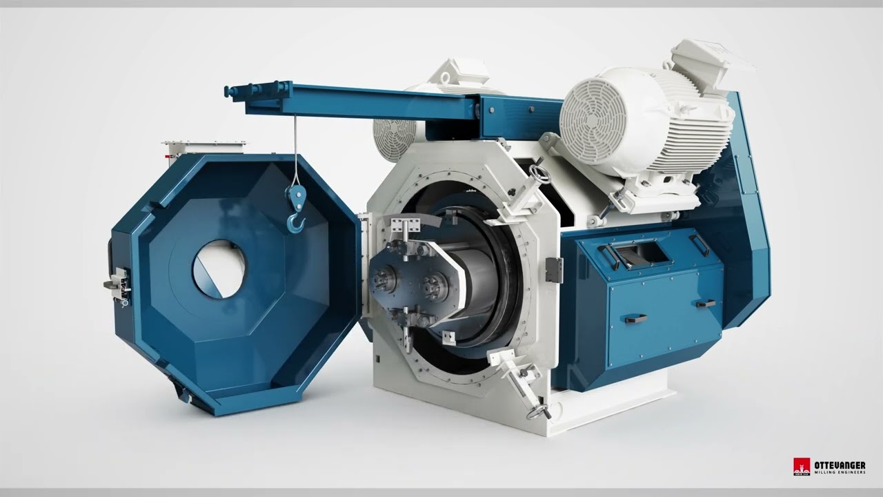 Quick Die Change: Replace Pellet Mill Dies in 10 to 12 Minutes