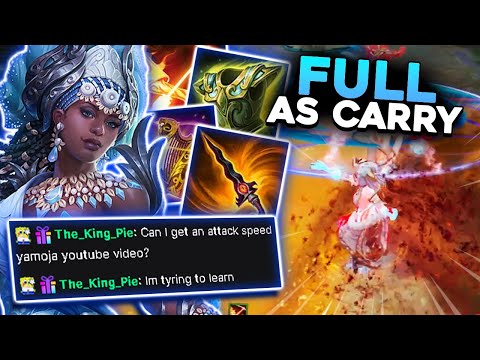 ATTACK SPEED YEMOJA IN JOUST ACTUALLY FRAGS? - Smite 2