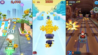 Tag with Ryan vs Subway Princes Runner vs Hearlake Rush Amazing Run |Kids GamePlay Walkthrough V#130 screenshot 4