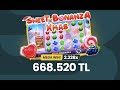 Sweet Bonanza 🍭 | YÜKSEK KAZANÇLI ŞEKER KOMASI | 300₺ Bet ile 668.520₺ Kazanç