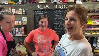 E8 'Tiffany and the Girls are Hard at Work' Episode 8 of the RM Brooks General Store.