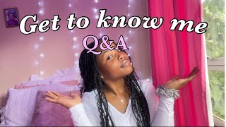 Get To Know Me Tag / Q&A  | South African YouTuber