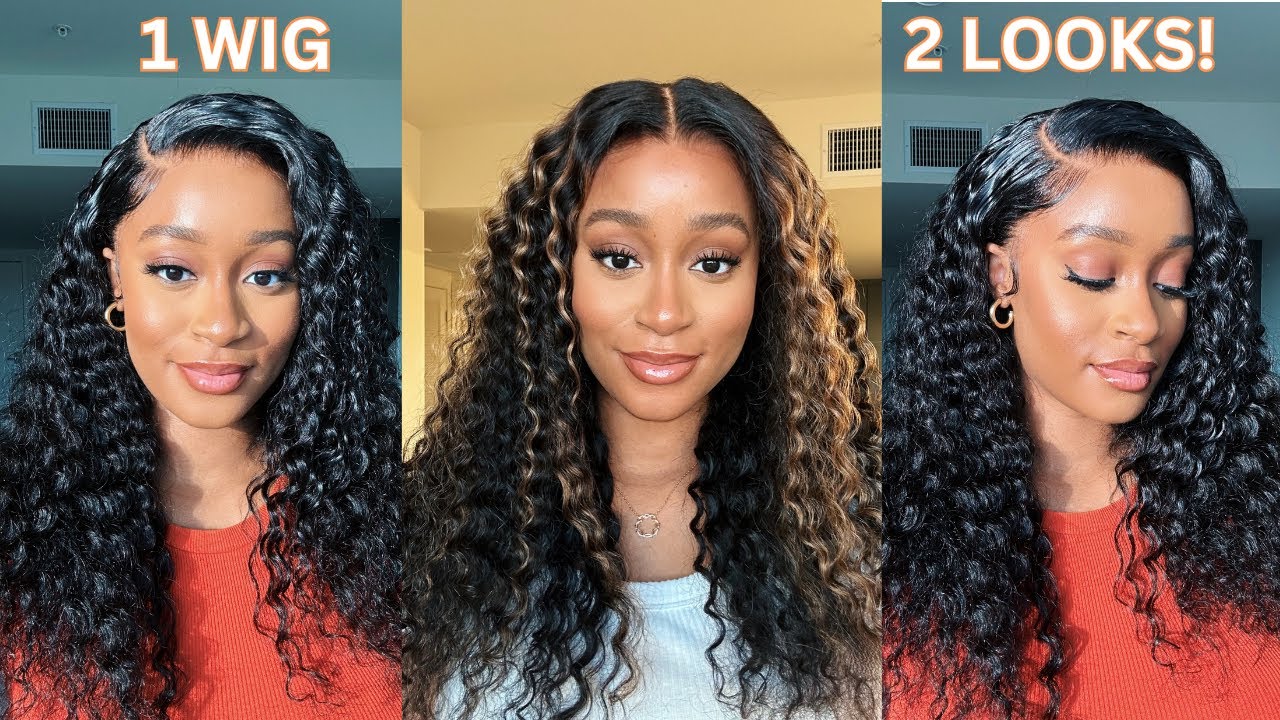 *NEW* ZIP AND GO WIG! 1 WIG 2 LOOKS | 13X5 FRONTAL DEEP WAVE | Luvme Hair