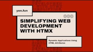 HTMX Crash Course: Extend HTML with Simple yet Powerful Code: Chapter 4 (Nav. : Lethabo Matsaothupa)