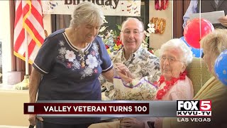 WWII vet turns 100