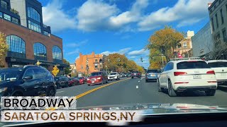 A tour drive around broadway Saratoga Springs, ny  screenshot 2
