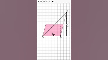 Cara Menghitung Luas Segitiga Sembarang #shorts #matematika #segitiga