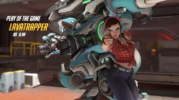 OVERWATCH (D.Va) Solo TEAM KILL+Best Overtime