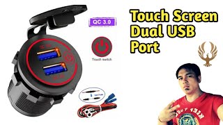 First Vlog - Welcome Dual USB Port touch screen