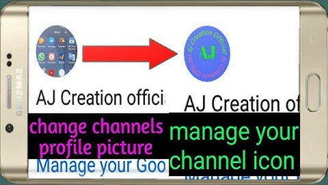 How to change YouTube profile picture on Android and ios 2019 || YouTube new update ||