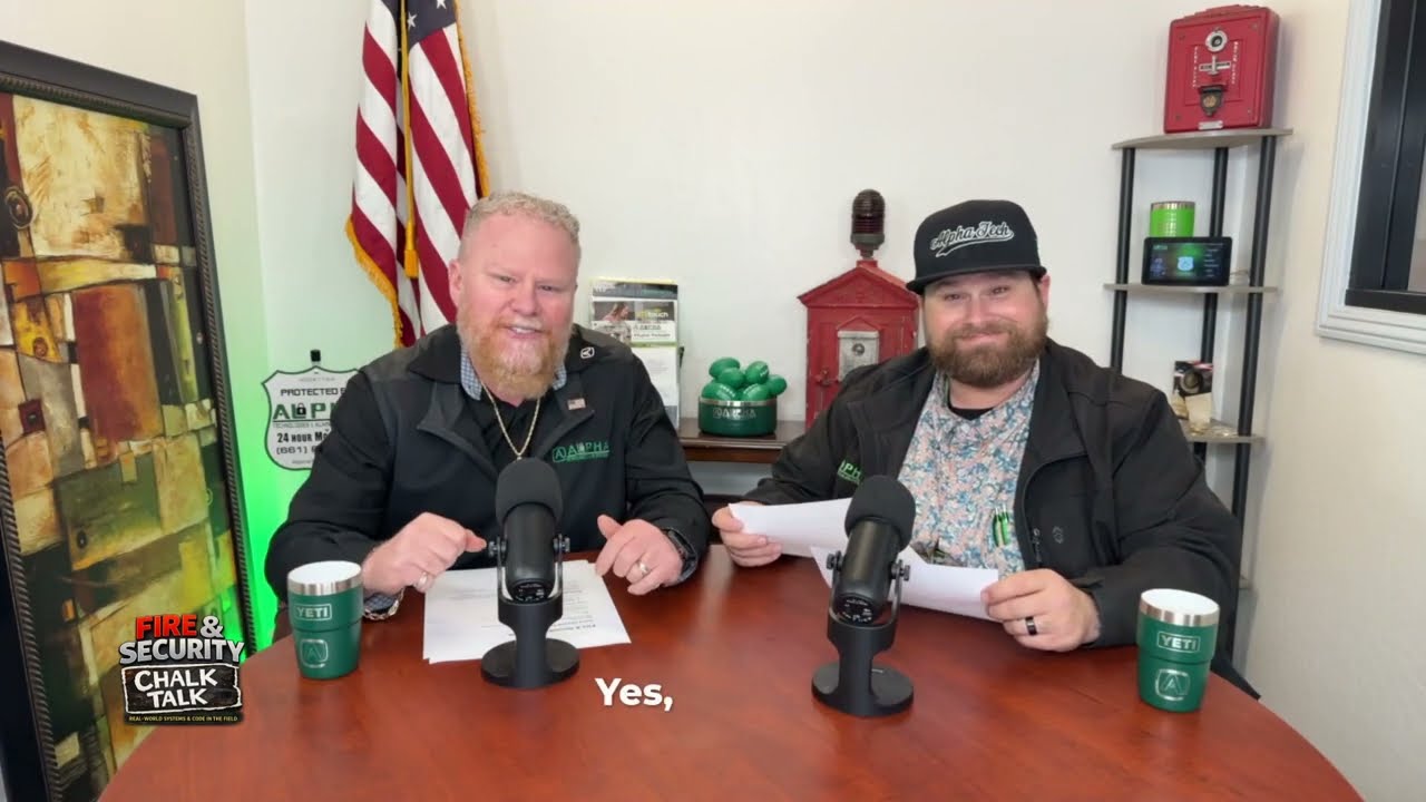 Fire & Security Chalk Talk with Adam going over Intrusion detection Q/A from our viewers.