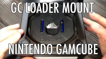 Nintendo Gamecube GC Loader SD Card Mount  - Forbidden 3D Prints