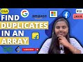 Find Duplicates in An Array | Arrays 🚀 | Leetcode | JAVA | DSA 🔥