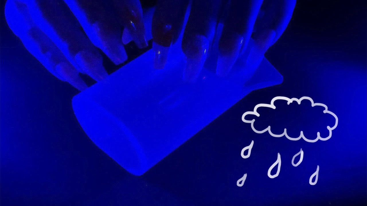 ASMR Gentle Tapping with Rain Sounds 🌧 (no talking)