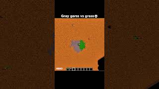 Minecraft Grass Bock Vs Grey Block spread Competition 🫠 #minecraft #gaming #memes