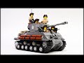 Раритетный Шерман / Lego Battle Damaged Sherman M4A3E8 Tank / Обзор конструктора