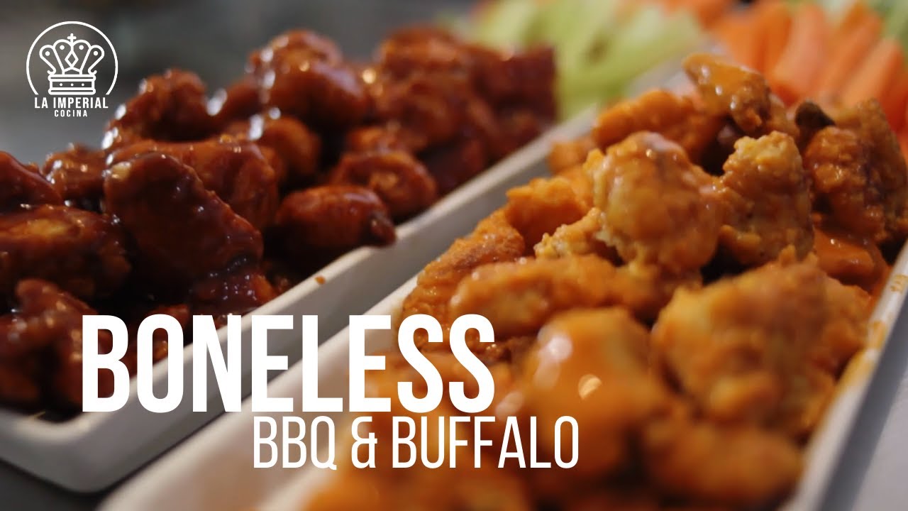 BONELESS BBQ & BUFFALO... ¿¡Se te antojan!?🌶️