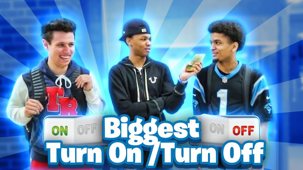 WHAT’S YOUR BIGGEST TURN ON/TURN OFF? | PUBLIC INTERVIEW | HIGHSCHOOL EDITION