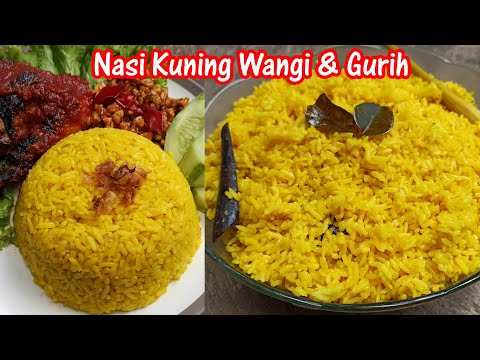 Cara Membuat RESEP NASI KUNING GURIH DAN WANGI ALA IKA BEDA DARI YANG LAIN Yang Sangat Enak