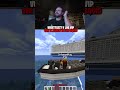 VEGETTA777 VE EL BARCO DE LOS SQUID GAMES COMPLETO DE AFUERA #minecraft #squidgames #vegetta777