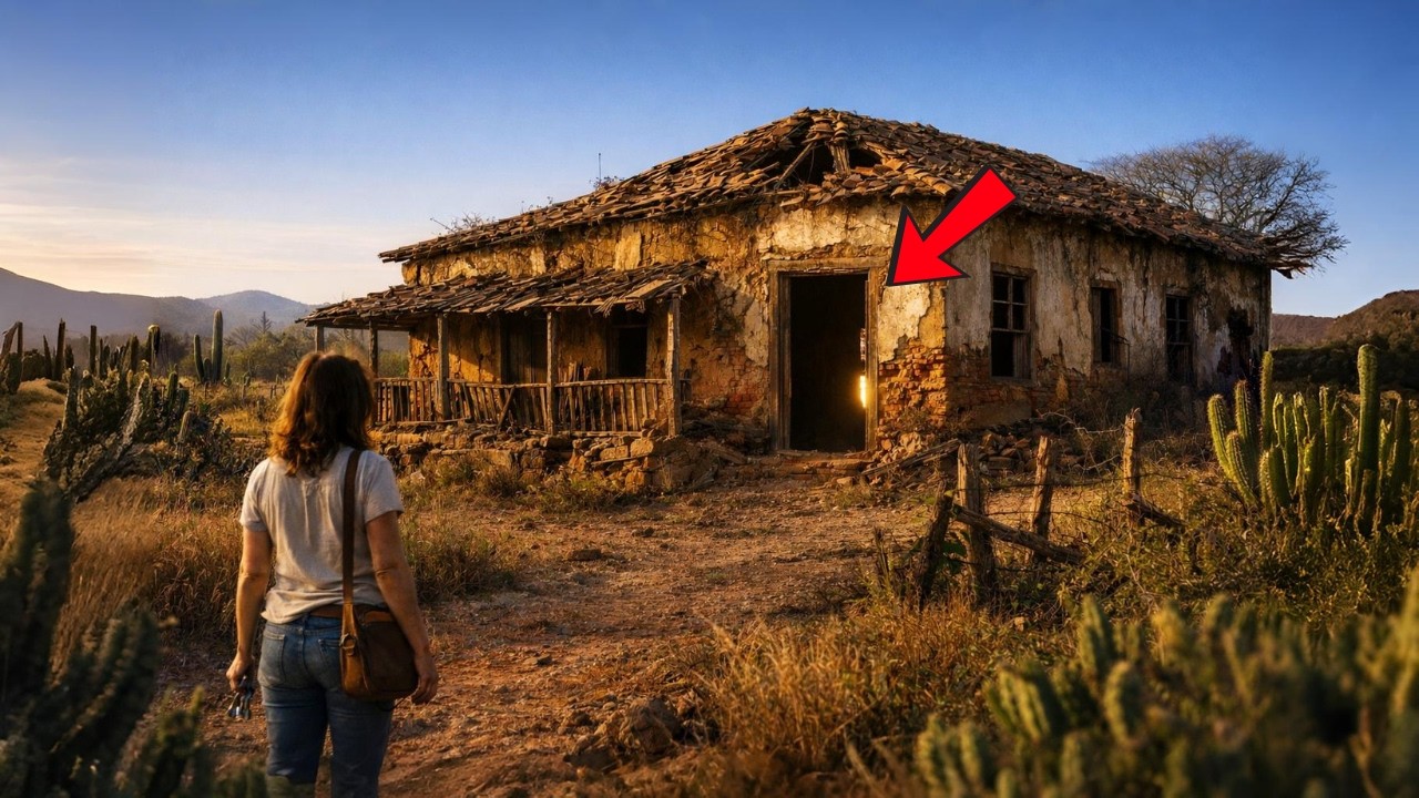 Após o DIVÓRCIO, ela recebeu apenas as chaves de um casarão destruído…mas o que ela encontrou lá...