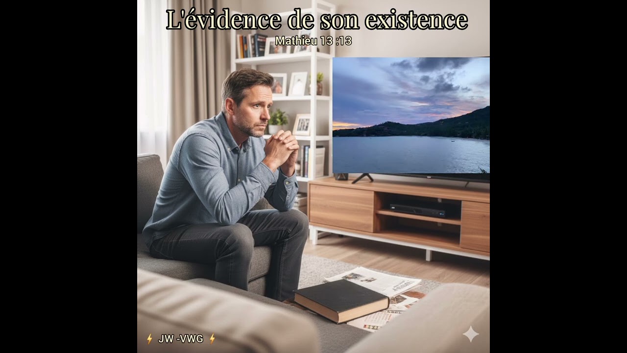 L'évidence de son existence.              ( Composition originale VWG)