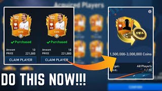 HOW TO BUY TOTW PLAYERS EASILY | 50 MILLION COINS FREE!!!! | MARKET 999+ SUPPLY | FIFA MOBILE 23