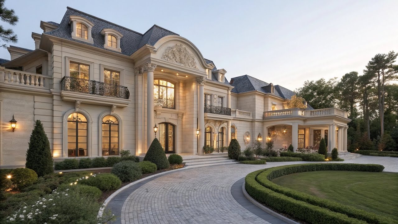 🏰 Этот🌲🪴 ультра-роскошный🌺🌿 европейский особняк вас поразит! ✨