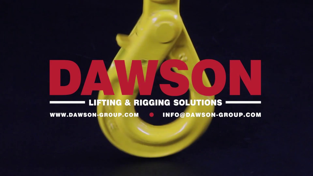 HOW TO USE DAWSON DS042 G80 SWIVEL SELF-LOCKING HOOK WITH BEARING, GRADE 80 SWIVEL  HOOK 