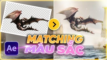 Công thức MATCHING MÀU trong VFX, dễ dàng cho người mới bắt đầu | Compositing