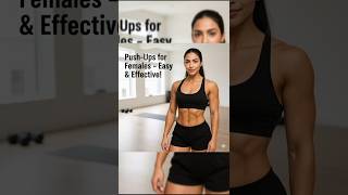 Push-Ups for Females | Easy Beginner Tutorial | Do Your First Push-Up!”#PushUpsForWomen