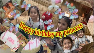 Vlog | Noor Hoor birthday celebration vlog| Birthday Party| 4k video | Wife style in ksa