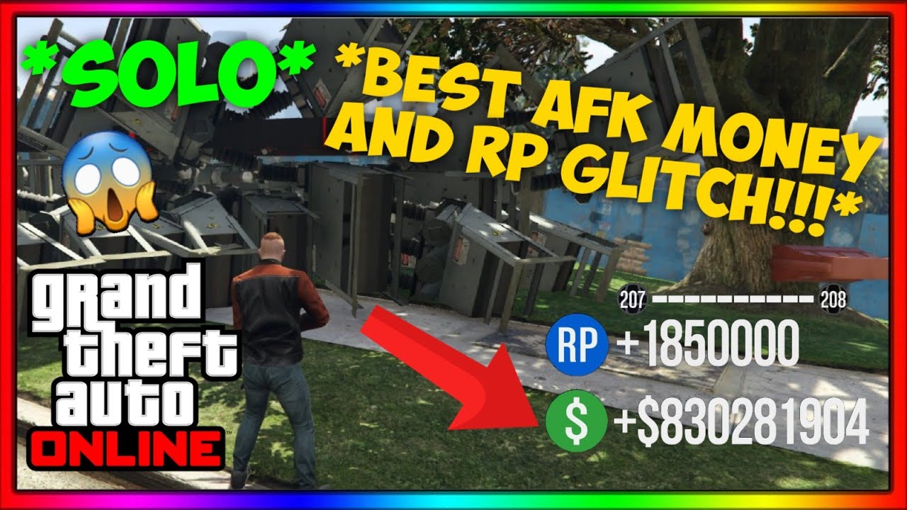  SOLO GTA  5  BEST AFK  UNLIMITED MONEY AND RP GLITCH 