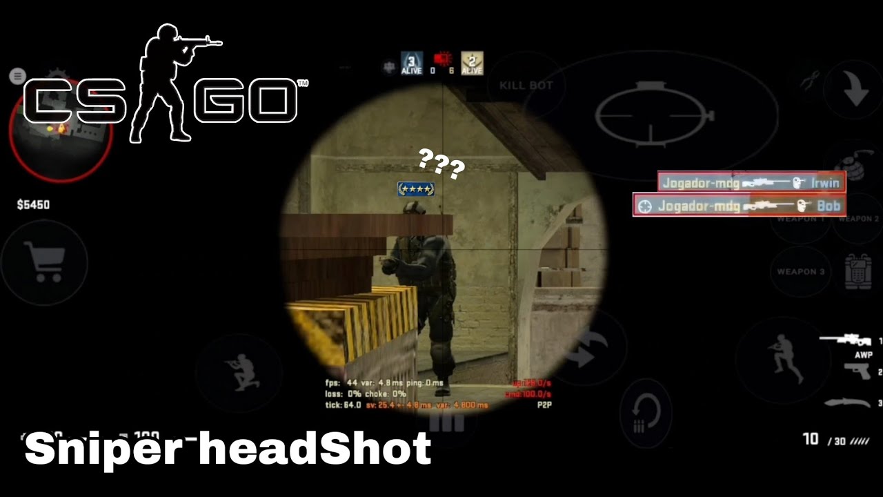 aim Sniper !!!! | CS:GO MOBILE - YouTube