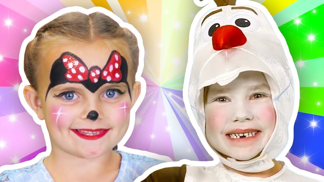 BEST Disney Face Paint Designs for Kids! Easy Face Paint for Kids