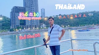 Du lịch thailand / phố đi bộ Pattaya #dulichthailand #pattaya