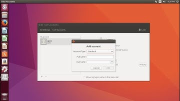 Cách tạo user trong Ubuntu