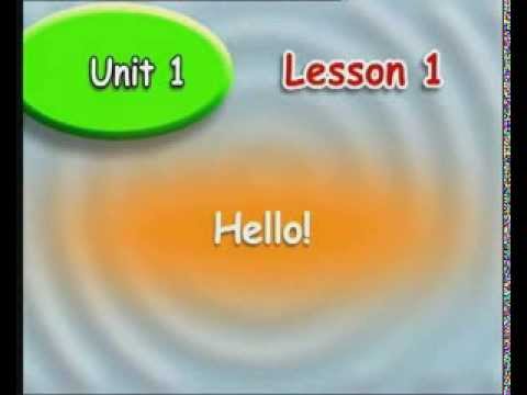 Welcome 1, Unit 1, Lesson 1