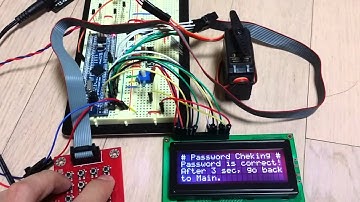 ATmega128 - Door lock