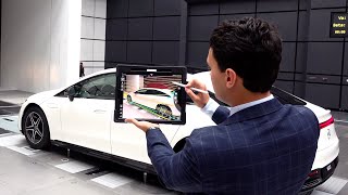 2022 Mercedes Factory & Wind Tunnel | Luxury Aerodynamic Electric S Class Full Test