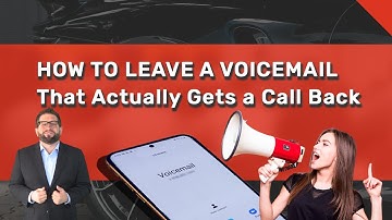 Leave a Voicemail and Get a Call Back | EFFECTIVE Sales Voicemails