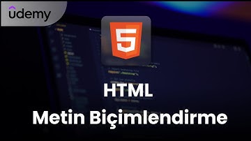 HTML Metin Biçimlendirme Etiketleri