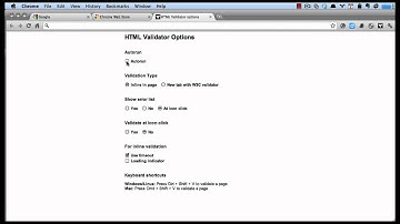 Installing the HTML Validator in Chrome