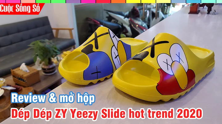 Mở Hộp Dép ZY Yeezy Slide hot trend 2020 📺 Cuộc Sống Số 📺