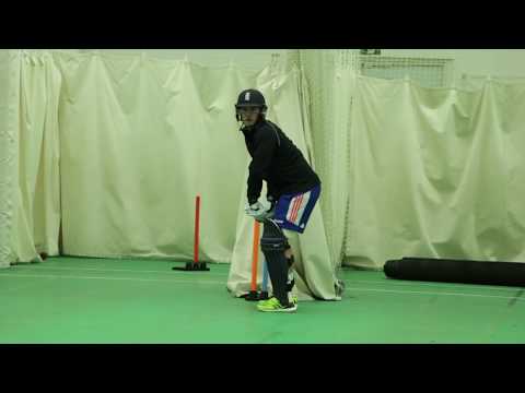 Jason Roy in the nets preparing for England v South Africa ODI Series