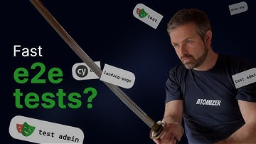 10x Faster e2e Tests!