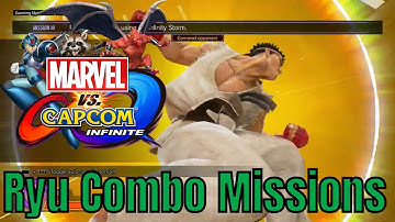 Marvel vs Capcom: Infinite - Ryu Combo Missions