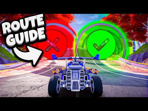 The best route for every track in Rocket Racing (Expert Tracks)