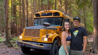 End of the Road: The Closing Chapter of Bus Life At Our Off Grid Property | An Emotional Day